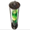 A.A.Nauticals - 7 Inch Colourful Water Filled Tube Floating Sand Timer Hourglass - Handmade Rustic Dcor, for Home and Office Desk Decoration (Green) view 2