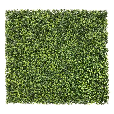 SunnyRoyal 3 Pieces 20" x 20" Artificial Boxwood Panels Grass Wall Greenery Backdrop Decor Privacy Hedge Fence Screen for Outdoor Indoor Backyard Fence Decoration (Light Green Tea)