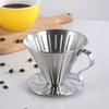 YRHH Stainless Steel Coffee Filter Holder Reusable Metal Coffee Filter, Easy to Clean, Perfect for Coffee Pots-S view 3