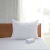 Acanva Cooling Bed Pillows for Sleeping 2 Pack, Premium Microfiber Filling Soft Supportive with Removable Cover Skin-Friendly, King Size with Cover(Pack of 2), White view 2