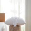 Acanva Cooling Bed Pillows for Sleeping 2 Pack, Premium Microfiber Filling Soft Supportive with Removable Cover Skin-Friendly, King Size with Cover(Pack of 2), White view 3