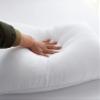 Acanva Cooling Bed Pillows for Sleeping 2 Pack, Premium Microfiber Filling Soft Supportive with Removable Cover Skin-Friendly, King Size with Cover(Pack of 2), White view 4