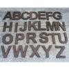 1pcs 127mm/5inch Metal Letters Numbers, Retro Cast Iron Door Number Plaques, DIY Street Address Outdoor Alphabet Sign (Color : Letter S) view 1