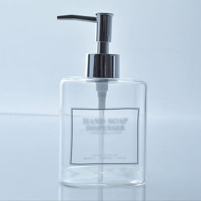 BDPP Glass Soap Dispenser Bathroom Can Be Equipped with Liquid Hand Soap Soap Dispenser High-end Kitchen Soap Dispenser (Clear) (Color : Clear)