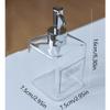 BDPP Glass Soap Dispenser Bathroom Can Be Equipped with Liquid Hand Soap Soap Dispenser High-end Kitchen Soap Dispenser (Clear) (Color : Clear) view 2