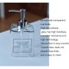 BDPP Glass Soap Dispenser Bathroom Can Be Equipped with Liquid Hand Soap Soap Dispenser High-end Kitchen Soap Dispenser (Clear) (Color : Clear) view 4