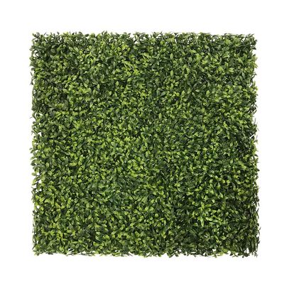 ECOOPTS 20" x 20" Faux Ivy Privacy Fence Screen Artificial Boxwood Panels Topiary Hedge Plants Decoration for Home Backyard Patio Indoor Outdoor (Light Green Tea, 2 Pieces)