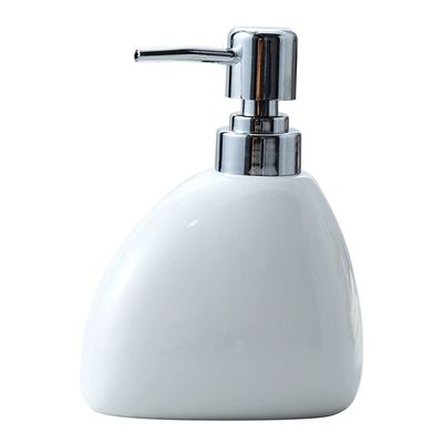 BDPP CCeramic Soap Dispenser Multifunctional Soap Pump Liquid Soap Dispenser Suitable for Kitchen and Bathroom Home Decoration (Color : White)