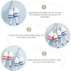 2pcs Wooden Bobber Pendant Beach Decor Rustic Home Decor Wall Hanging Mediterranean Style view 3