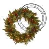 EXCEART 4pcs Iron Wreath Hoops for DIY Garland Craft Sturdy Wire Wreath Frame Black for Christmas Weddings and Holiday Decorations view 3