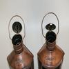 Antique Nautical Set of 2 Iron Copper Finish Maritime Ship Lantern Gift Replica view 3