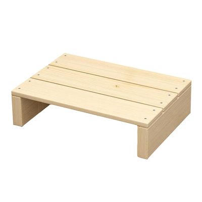 Cabilock 1pc Wooden - Bathroom Stool Toilet Footstool for Adults and Boys and Girls Space-Saving Design Non- Material for Use Kitchens and Bathrooms