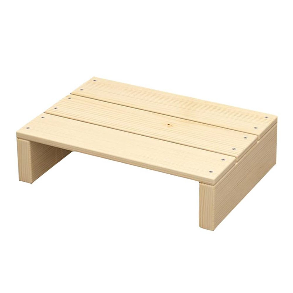 Cabilock 1pc Wooden - Bathroom Stool Toilet Footstool for Adults and Boys and Girls Space-Saving Design Non- Material for Use Kitchens and Bathrooms
