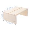 Cabilock 1pc Wooden - Bathroom Stool Toilet Footstool for Adults and Boys and Girls Space-Saving Design Non- Material for Use Kitchens and Bathrooms view 2