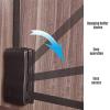 LYLFF Drop-Down Wardrobe Rails, Aluminum Lifting Rails, Organizer Storage System, Closet Hanger Rods, Save Space, Load 30kg (Size : 600-830mm) view 3
