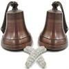 Antique 8" Nautical Wall Hanging Ship Bell with Rope Decorative Gift Replica view 1