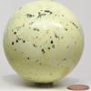 2.8" 450g Greenish Yellow Serpentine w/Golden Pyrite Cubes Crystal Carved Sphere Polished Natural Sparkling Gemstone Mineral Ball - Peru + Stand view 1