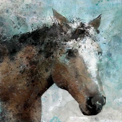 ArtExpert Trail At Dawn by Carol Robinson - 16x16 Art Print Poster