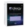 Allergy Relief Circular Knit Fitted Mattress Protector- Twin Size Waterproof Stain Release Soft Top Cover view 1
