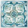ArtExpert Carribean Tile Iii by Nan - 16x16 Art Print Poster view 1