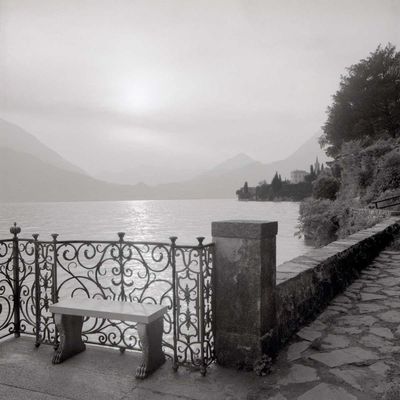 ArtExpert Lake Vista - 1 by Alan Blaustein - 16x16 Art Print Poster