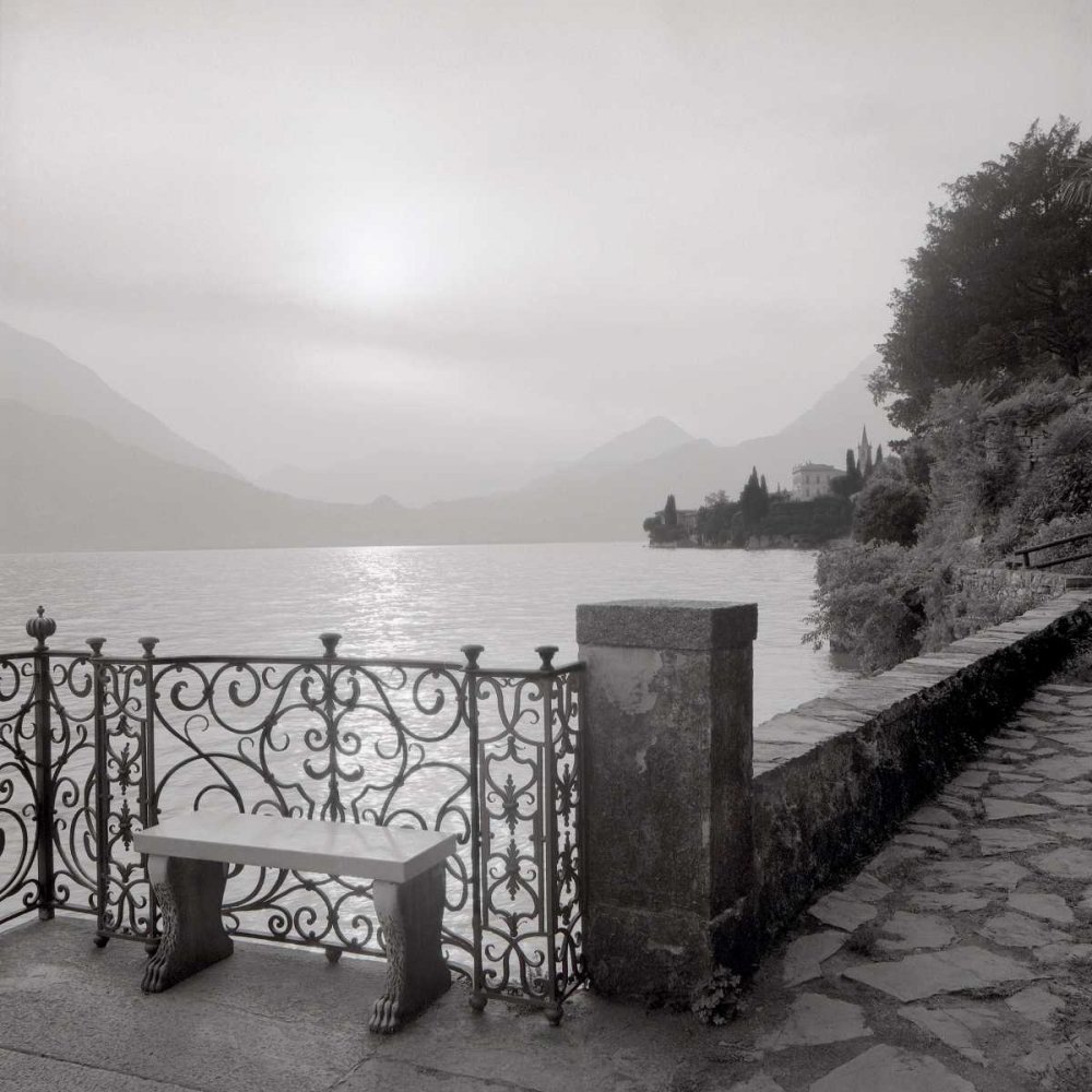 ArtExpert Lake Vista - 1 by Alan Blaustein - 16x16 Art Print Poster