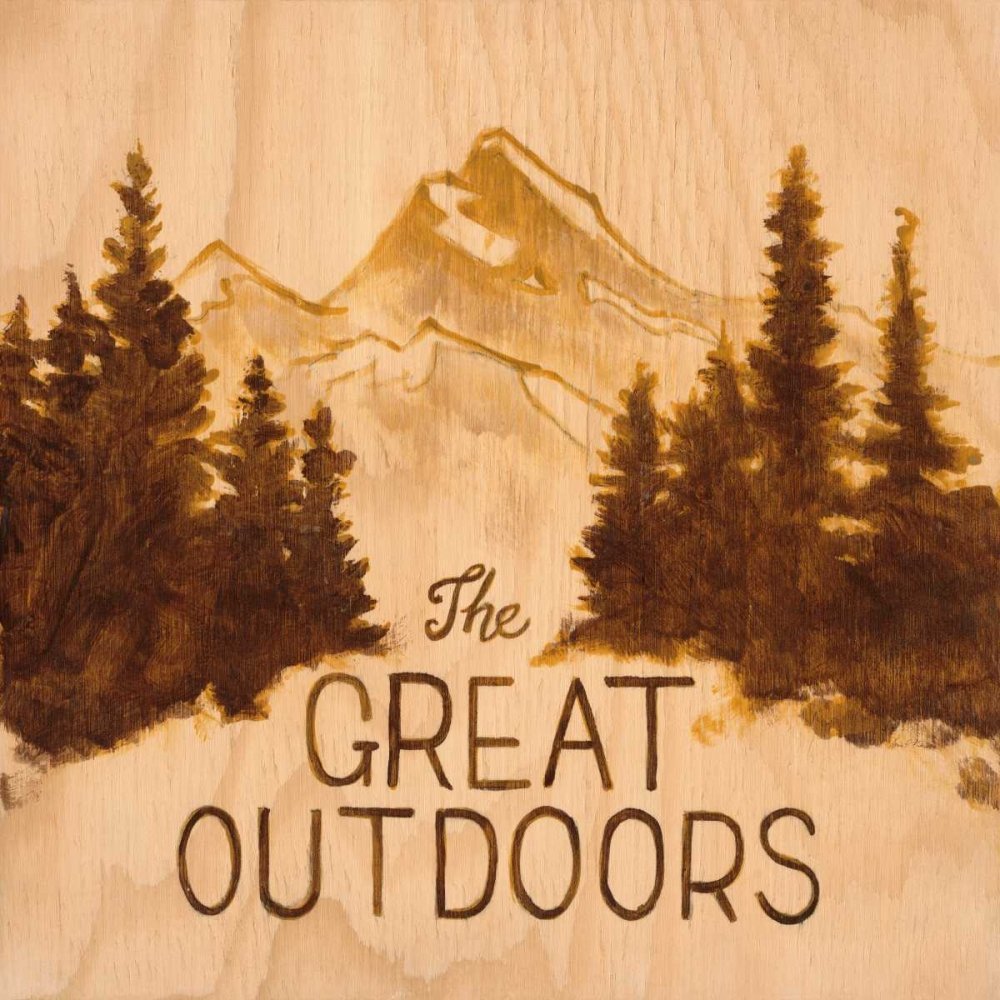 ArtExpert Great Outdoors by Arnie Fisk - 16x16 Art Print Poster