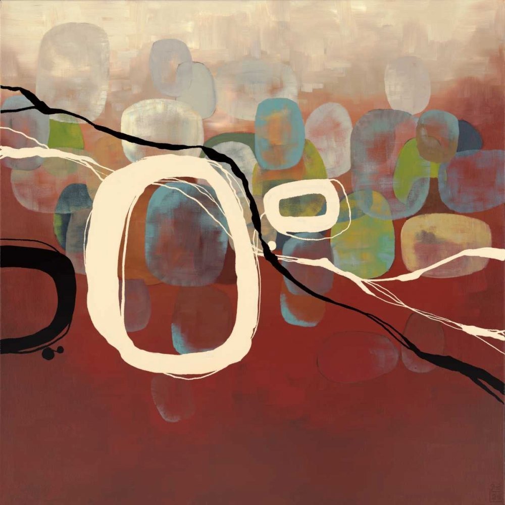 ArtExpert Autumn Retrospective by Laurie Maitland - 16x16 Art Print Poster