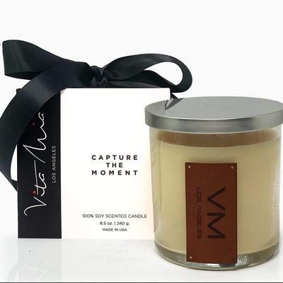 Vegan Leather Label Calender (Vanilla Bean)
