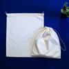17x19" (50 pack) Handmade Muslin Drawstring Dust Bag for Handbag Sneakers Clothes Accessories 100% Cotton Muslin (17x19", 50 unit) view 2