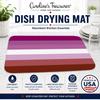 Caroline's Treasures CK7995DDM Lesbian Pride Dish Drying Mat Absorbent Dish Drying Mat Pad for Kitchen Counter Dish Drainer Mat for Countertop, 14 x 21", Multicolor view 3