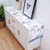 13 x 36 inches Table Runner Cotton-Polyester Blend, Ocean Marine Theme Nautical Sea Animals Retro Blue Table Runner for Table Decorations, Indoor Outdoor Parties, Farmhouse & Family Gathering, 1 Pack view 4