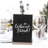 EXCEART 1pc Wooden Blackboard Double-Sided Wedding Chalkboard Sign Mini Chalkboard Decor Memo Board for Home view 4