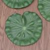 PRETYZOOM 10pcs Artificial Lily Pads Simulation Foam Lotus Leaf Floating Lily Pads for Fish Tank Pond Pool Decor (15cm) view 4