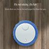 CYYMY Cleaning Robot Mop Robot Cleaner Cleaning Robot Household Mopping Machine Intelligent Wet and Dry Cleaning Tool for Home Office Living Room Bedroom,White view 2