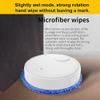 CYYMY Cleaning Robot Mop Robot Cleaner Cleaning Robot Household Mopping Machine Intelligent Wet and Dry Cleaning Tool for Home Office Living Room Bedroom,White view 3