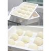 AIZYR Household Dough Proofing Box - Pizza Dough Tray Kit Cart with Wheels for Pizza Shops, Cake Shops, Bakeries,45x32x8cm view 2