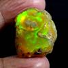 Dazzlegems 41.00 Cts AAA 100% Natural Rainbow Welo Fire Ethiopian Opal Rough Loose Gemstones-BC06-46 view 2