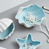 Holibanna Jewelry Bowl Seashell Decor Bead Organizers Storage Ceramic Storage Tray view 2