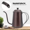 650ml Household Portable Stainless Steel Long Spout Hand Kettle Coffee Pot with Lid view 4