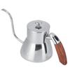 800ml Silver Stainless Steel Coffee Pot Water Kettle Coffee Kettle Water Pot 800ml Coffee Pot for Home Coffee Shop Use for Gas Stove, Induction Cooker, Electric Ceramic Stove, etc view 4