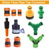 2/3-Way Tap/Hose Connector Universal Hose Watering Spray Nozzle, 1/2''/3/4''/1'' Hose Repair Connector Water Tap to Garden Hose Pipe Connector 10 Choices (1Pcs Multifuntional Water tap Connector) view 4