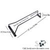 11in Wine Glass Rack - Under Cabinet Stemware Rack, Storage Hanger for Glasses - Stainless Steel Organizer for Bar & Kitchen (1 Slots, 2 Pack) view 2