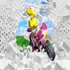 Niwo ART - Girl Racer, Wall Mural for Kid's room| Self-Adhesive Large Wallpaper (96"x144") view 2