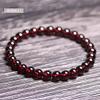 Ebuy365 Bracelets6Agarnetjohnstonotite (Wine red, Wine red 5mm) view 2
