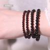 Ebuy365 Bracelets6Agarnetjohnstonotite (Wine red, Wine red 6mm) view 4