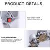 MNSSRN Electric Meat Slicer, Commercial Stainless Steel Blade Professional Fruit and Vegetable Slicer Beef Lamb Food Meat Grinder,2.5mm view 3