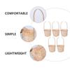 Hemoton 5pcs Mini Woven Baskets with Handles Bamboo Picnic Basket Food Storage Basket Farmhouse Decor for Wedding Party Favors Crafts view 4