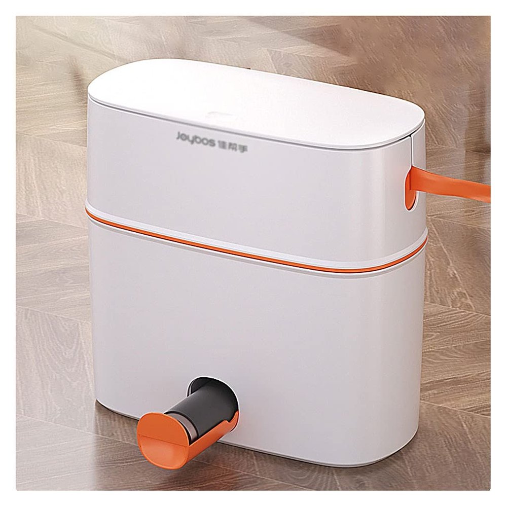 Garbage Bin for Kitchen Narrow Slit Design Trash Can Toilet Bathroom Household With Lid Kitchen Living Room Paper Basket Drawstring Storage Garbage 13L Garbage storage bucket Wastebasket Recycling Bin