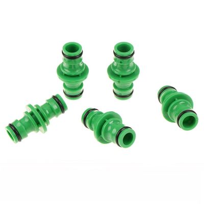 1/3/5Pcs Two-Way Connector Hose Connector, Garden Water Faucet Hose Adapter Quick Connect Lawn Water Tube Quick Connector Hose Pipe Adapter Fitting